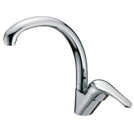 Miscelatore Rubinetto Monocomando Lavello Cucina Canna Alta - Foto 6