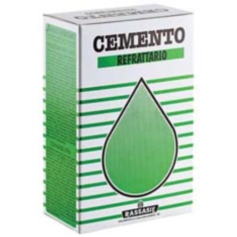 Cemento refrattario kg.1 - kg.1 12 pezzi