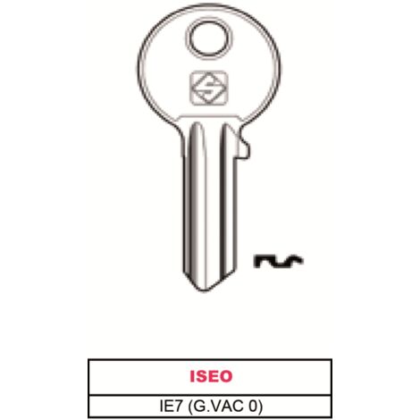 Silca chiave asc ie7 (g.vac 0) (20 pezzi) -