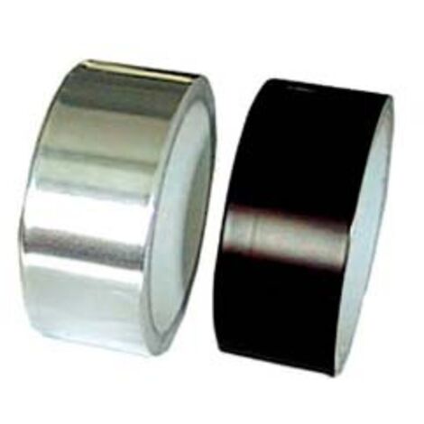 NASTRO ADESIVO IN ALLUMINIO 2,5Mx3,7cm ALTE TEMPERATURE Tubi Vapore - Foto 5