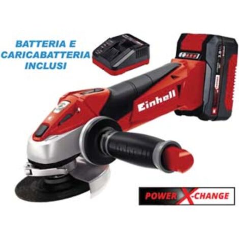 Smerigliatrice Angolare Cordless 48V - 19500 RPM, Disco 76mm, Con 2 Batterie E Valigetta - Foto 2