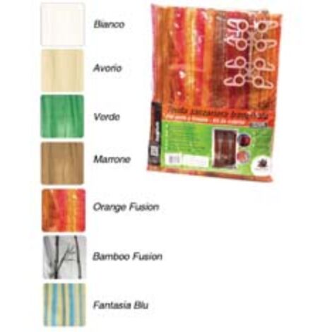 Tenda zanzariera frangisole per porta cm.150x250h. - cm.150x250h. orange fusion Sangiorgio