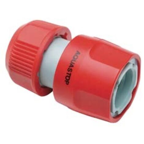 Claber Raccordo automatico con Sistema Aquastop per tubo giardino da