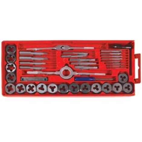 Set Maschi E Filiere Denali 13 Pezzi - Per Filettatura E Fori, Con Custodia - Foto 8