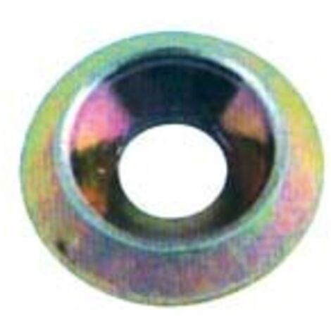 Rondelle 4 DIN125 A Fora Di A, Piatte, Zincate, Dischi Per Carrozzeria In Acciaio Zincato (4