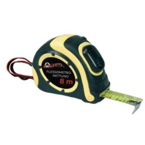 Flessometro 5 M - 19 Mm, Con Calamita E 3 Stop, Metro A Nastro Flessibile Rullina - Foto 6