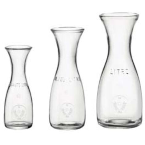 Caraffa misura - lt.0.250 - altezza mm.190 12 pezzi Bormioli