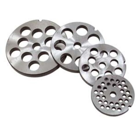 Piastra In Acciaio Inox Per Tritacarne N.32 – Foro Da 8 Mm, Ideale Per Linea Casa - 3