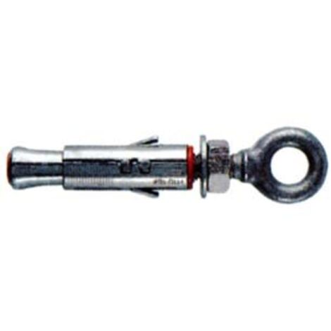 Collare con perno e tassello Oter in acciaio per tubi diametro 20 mm 81020 Collare con perno e tassello Oter in acciaio per tubi diametro 20 mm 81020