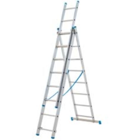 Scala componibile in alluminio A 3x9