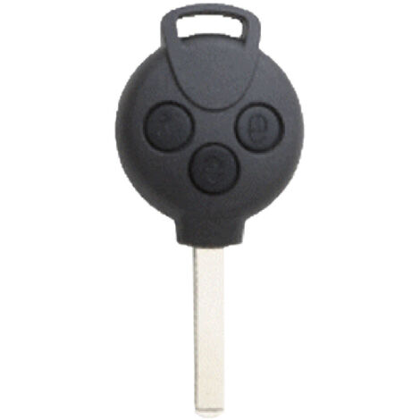 GZXNKEY - Cover di ricambio per chiave con telecomando a 3 pulsanti per Ford, custodia per chiave Ford Focus Kuga con batteria