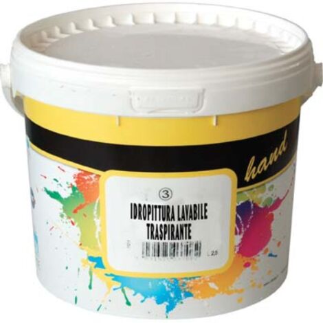 Idropittura lavabile hand bianco lt 14 Hand