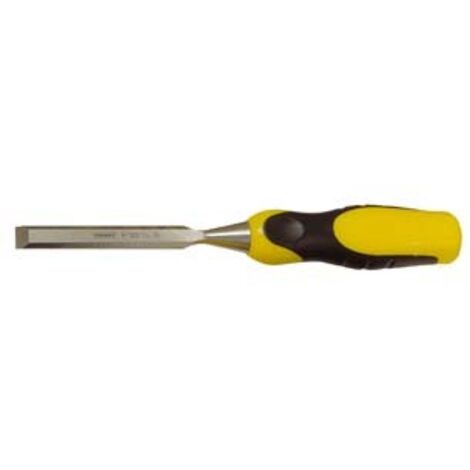 Scalpello Da Legno Kirschen 1003 - Lama 2 Mm, Manico In Plastica Rossa, Forgiato A Mano In Germania