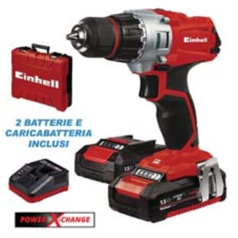 Einhell Trapano Avvitatore A Percussione 18V, 1/2 Pollice, Batteria Power X-Change, Motore Brushless, Per Forare Muri E Legno - 7