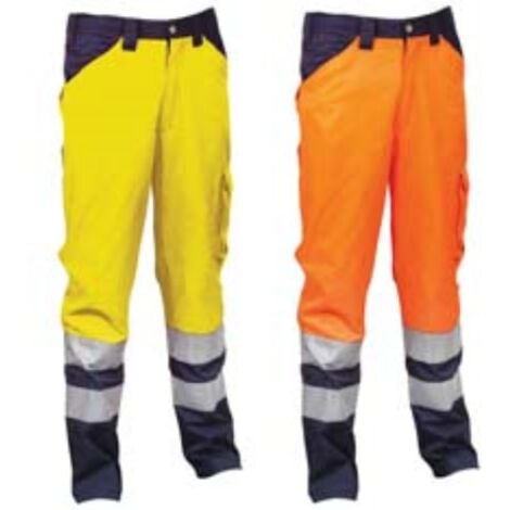 Pantalone da lavoro U-POWER Light giallo fluo tg. M