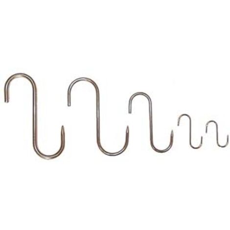 Jewan 10 Pezzi Ganci Da Macellaio, 10cm Ganci A S In Acciaio Inox - Foto 9