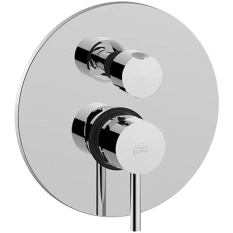 Rubinetto miscelatore monocomando incasso doccia 2 uscite serie stick  1/2 - due uscite  Rubinetteria paffoni spa (1/2)