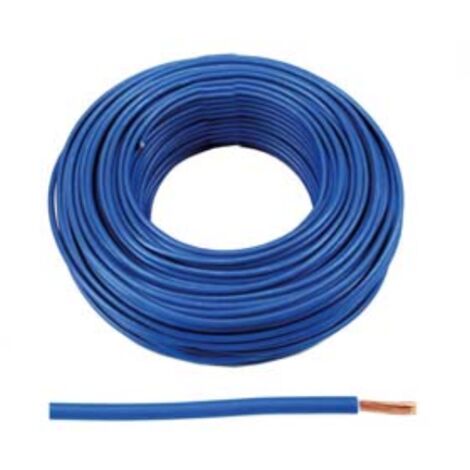 Cavo unipolare antifiamma blu fs17 - 1x mmq.1,5 colore blu 100 mt