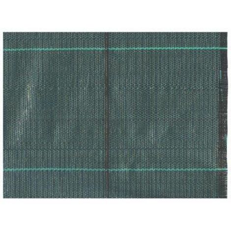 Telo Pacciamatura Nero Quadrettato Verde Polipropilene Antistrappo Mt 50 X 1mt 8458948