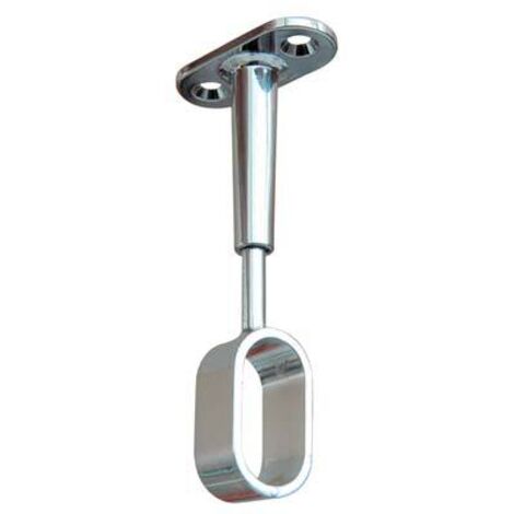 Set 4 Supporti Per Asta Armadio - Reggitubo Centrale Regolabile, Per Mensole E Appendiabiti - Foto 10