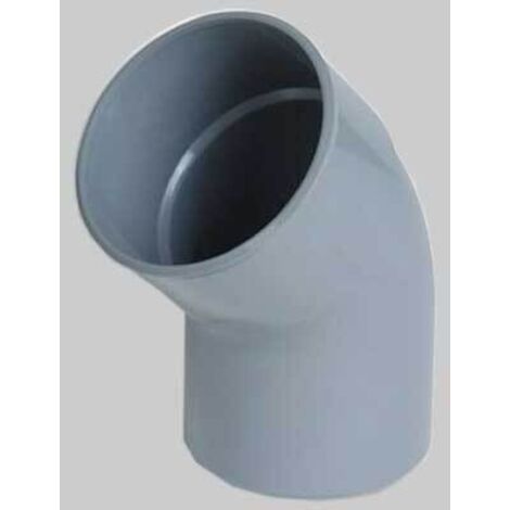Nicoll Curva A 45° Per Scarico Sanitario – Ø 110 Mm, Confezione Da 5 Pezzi, Modello HTB