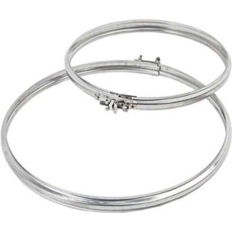 Fascetta bloccaggio tubo acciaio inox aisi 304 cm 30 (10 pezzi) Zincogroup (1/2)
