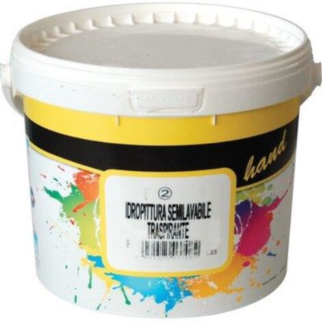 Idropittura semilavabile hand bianco lt 14 Hand