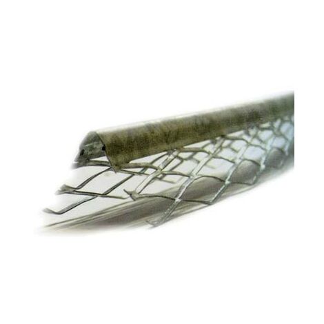 Paraspigolo intonaco microstirato zincato 5 maglie mm 38x38 h.cm 280 (30 pezzi) (1/2)