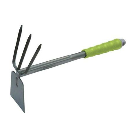 Zappino Rastrello Zappetta da giardino Zappa 29 cm 3 denti