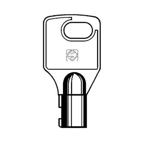 Kaba Ilco 1522-EZ1 | 1GAN2 | Chiave Grezza In Ottone Tipo Ez1 - Foto 2