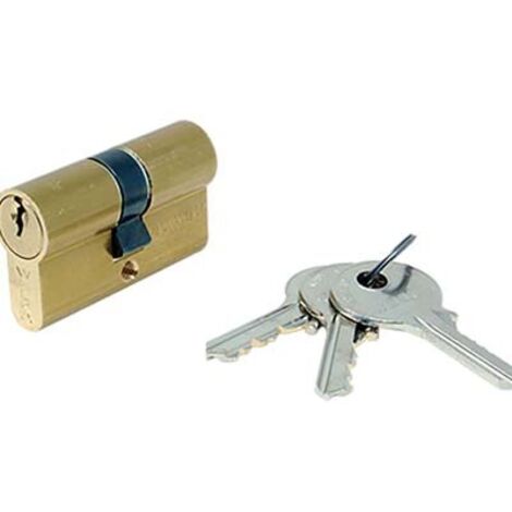 Cilindro In Ottone 70mm 35 35mm R13 Camma Corta Con 3 Chiavi Compresa Elettroerosione 31089285 - Foto 4