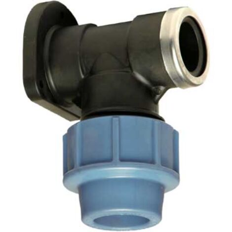 Gomito Raccordo 90&deg; Per Tubi 14-16 Mm - Plastica Per Impianti Idraulici | Ricambio Goccia A Goccia