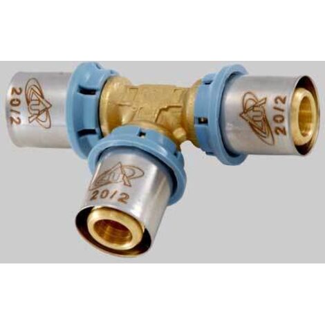 Raccordo A T In Ottone 1/8" NPT Femmina, Per Collegamenti Aria/carburante/acqua/olio/gas