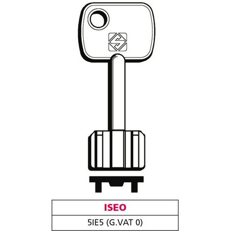 Silca Chiave A Doppia Mappa 5ie5 (g. Vat 0) Iseo (5 Pezzi) - Silca