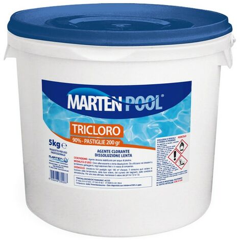 Cloro 8 Funzioni Per Piscina Pastiglie Da 200 Gr - 1,4 kg Ale8 P200