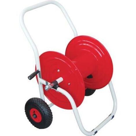 AVVOLGITUBO IRRIGAZIONE CARRELLATO PROFESSIONAL ACCIAIO VERN RUOTE PNEUM X TUBO 3/4 MT 70