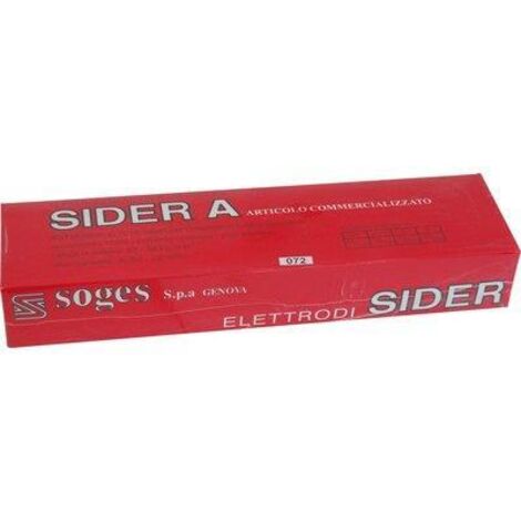 ELETTRODO BASICO SIDER A - MM 3,25X450 CF=PZ 360 (3X120)- 1 confezioni