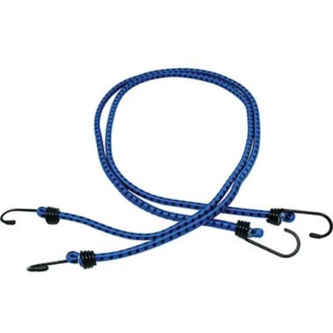 PZ. 2 CORDE ELASTICHE MM. 8 CORDA LEGA BAGAGLI ELASTICO AUTO