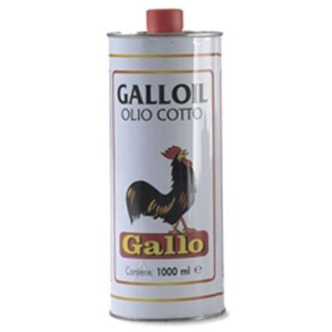 Olio di Lino Cotto Puro, lt 5 per Mobili in Legno e Restauro