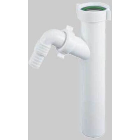 Sifone ad innesto in abs con doppio attacco di scarico lavatrice/lavastoviglie 1 BONOMINI Sifone ad innesto in abs con doppio attacco di scarico lavatrice/lavastoviglie 1 BONOMINI