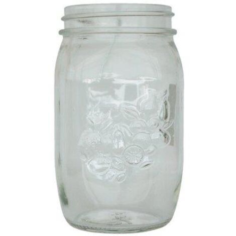 Vaso vetro fiocco mm 86 ml 1000 (12 pezzi) (1/2)