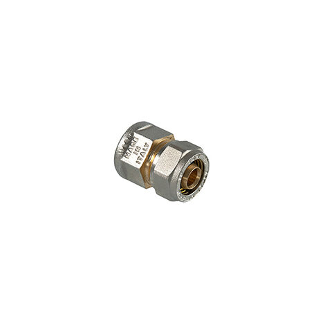 Raccordo diritto femmina a compressione per multistrato  1 x 26  (3,00)TDMB (1/2)
