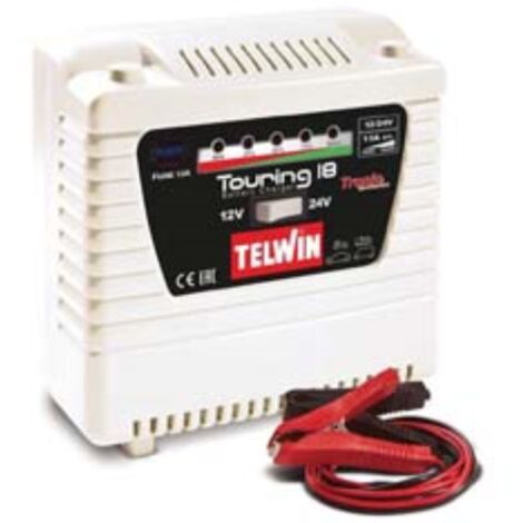 Caricabatterie per Auto Moto - Telwin Alpine 18 Boost 12 24