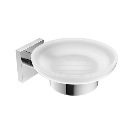 Linea Porta Sapone Doppio Bianco Metaform