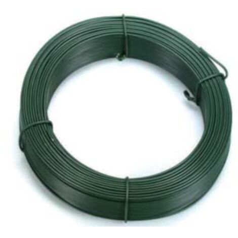 Filo plastificato verde in matasse mt.100 - n°10 filo ø mm.1,5 per