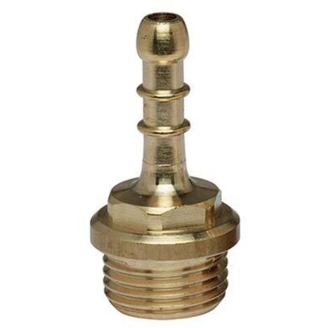 PORTAGOMMA GPL DRITTO FILETTO MASCHIO - OTTONE MM 10 1/2M- 10 pezzi