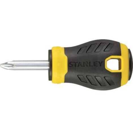 Cacciavite Phillips Stanley Nano - Doppia Punta Da 30mm, Giallo E Nero