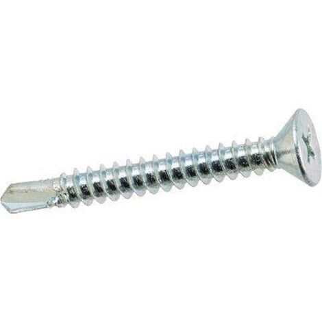 Viti Autoperforanti Testa Tonda Phillips #10-16 1-1/2&Prime; Zinco &ndash; Lotto Da 500