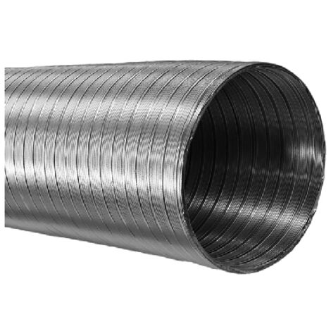 Tubo In Alluminio A 45&deg; Per Aspirazione - Diametro 76mm, Lunghezza 30cm - V-Maxzone M-8953