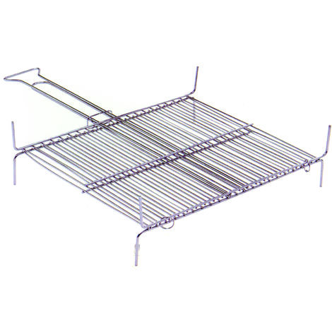 GRATICOLA RIBALTABILE CM 40X45 CAMINO BARBECUE